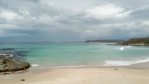 Termeil Point to Stokes Island Stock Footage 135625804