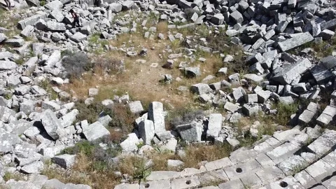 Termessos Ancient City 4K Stock Footage 132859369