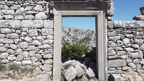 Termessos Ancient City 4K Stock Footage 132859375