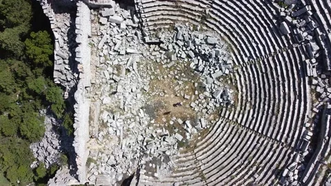 Termessos Ancient City 4K Stock Footage 132859512