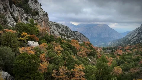 Termessos mountain in Antalya Vídeo Stock 230009100