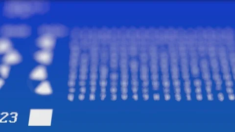 Terminal | Ai | interface System Loading Code | PREMIUM Stock Footage 102326565