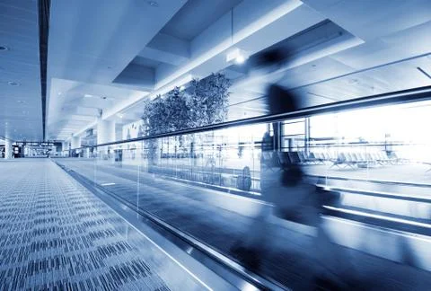 Terminal building Foto stock