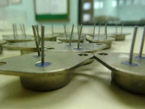 Terminal circuits for electricity Stock Photos