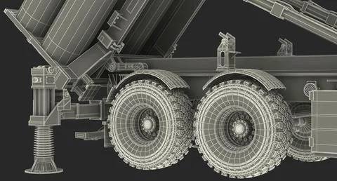 Terminal High Altitude Area Defense THAAD Battle Position ~ 3D Model ...