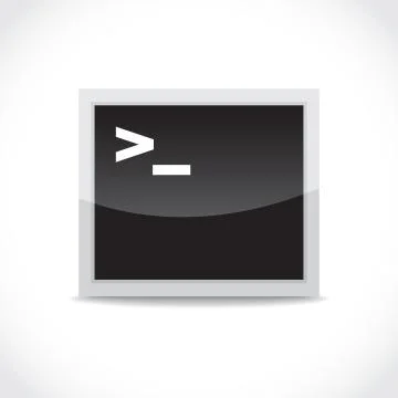 Terminal icon Stock-Illustration