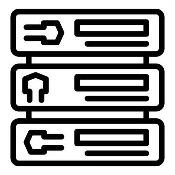 Terminal operations icon outline vector. Payment transaction Stock Illustration