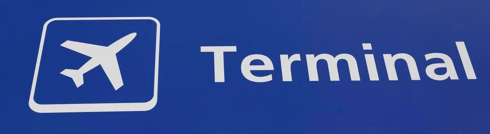 Terminal Foto stock