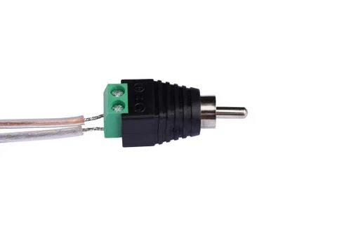 Terminal to RCA Adapter Stock Photos