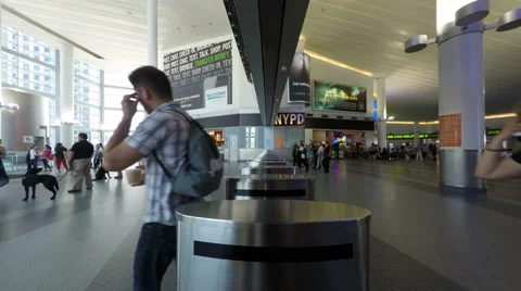 Terminal Time Lapse 4K Video stock 50161081