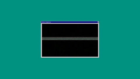 Terminal window running data processing code on computer screen Stock Footage 346805984