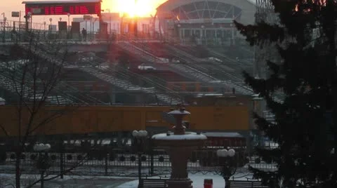 Terminal7 库存影片 10591490