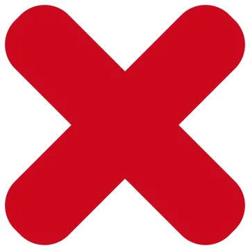 Terminate Vector Icon Flat Illustration Stock Illustration