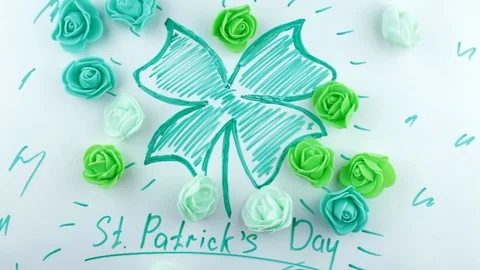 Termination holiday of Saint Patrick Stock Footage 85596176