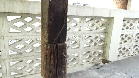 Termite control technicians use equipment and solutions to kill termites infeste 스톡 동영상 169439508