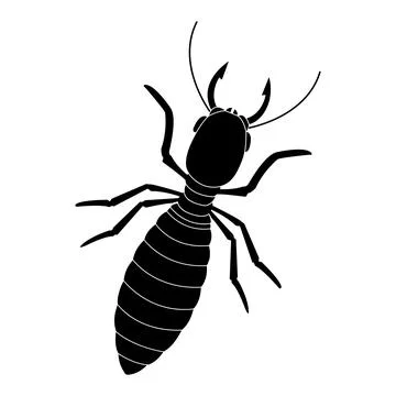 Termite icon Stock Illustration