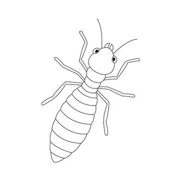 Termite icon Stock Illustration