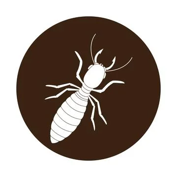 Termite icon Stock Illustration
