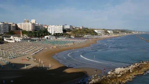Termoli - Walking by the sea Stock-Footage 138563692