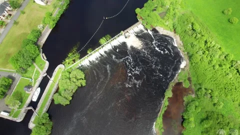 Termonbarry - County Roscommon - Cinematic Drone Footage - Ireland Stock Footage 265238857