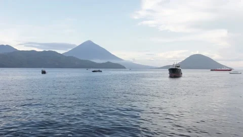 Ternate Island. Stock Footage 227835205