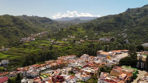 Teror in Gran Canaria Stock Footage 150624971