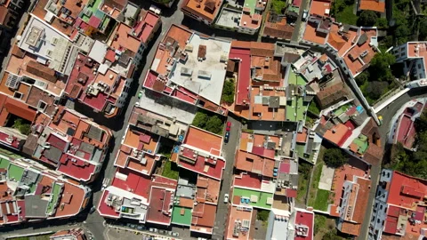 Teror in Gran Canaria Stock Footage 150625678