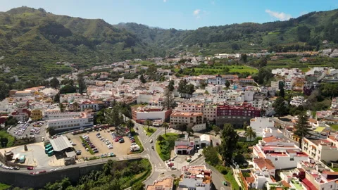Teror in Gran Canaria Stock Footage 150625791