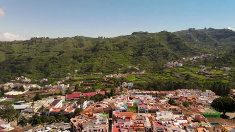Teror in Gran Canaria Stock Footage 150625875