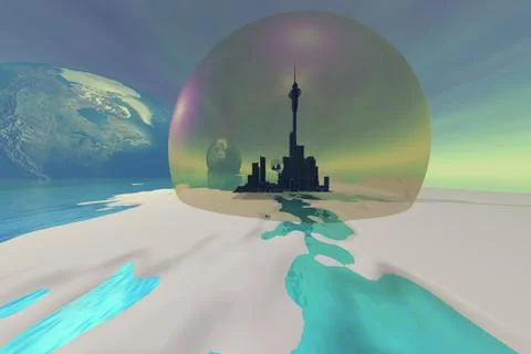 Terra-moon Stock Illustration