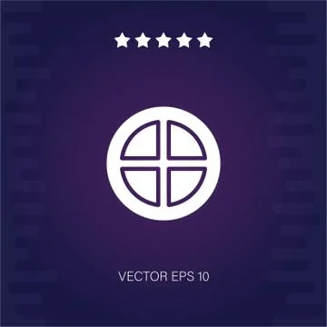 Terra vector icon Stock Illustration