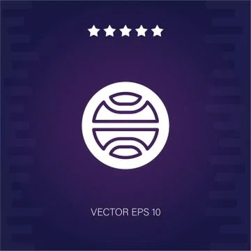 Terra vector icon Stock Illustration