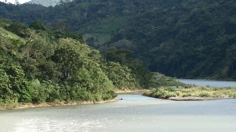 Terraba river medium Stock Footage 126615848