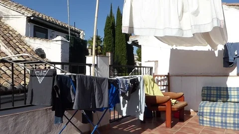 Terrace 2 Stock Footage 76089580