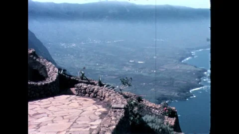 Terrace Overlooking Coast Video stock 278217233