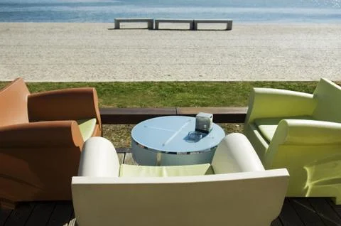 Terrace sofa  Stock Photos