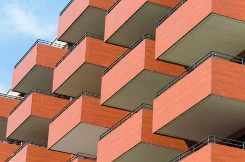 Terraces pattern Stock Photos