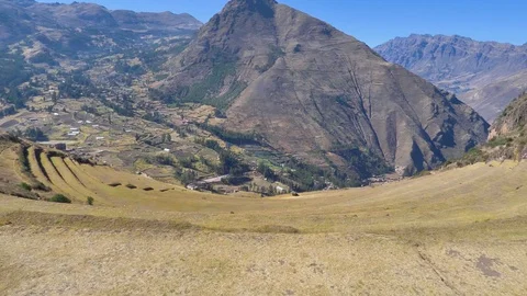 Terraces of Pisac Stock Footage 119948127
