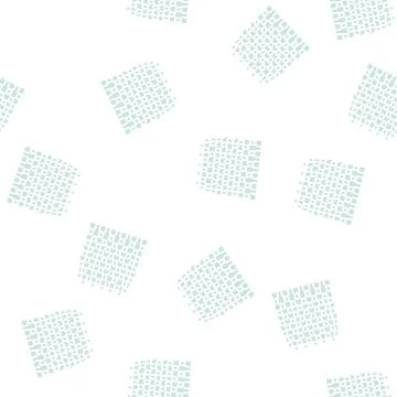 Terracotta army glyph seamless pattern Illustrazione stock