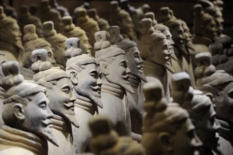 Terracotta army Stock Photos