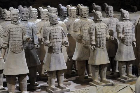 Terracotta army Foto stock
