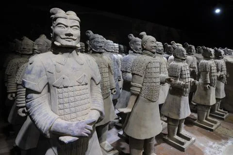 Terracotta army Stock Photos