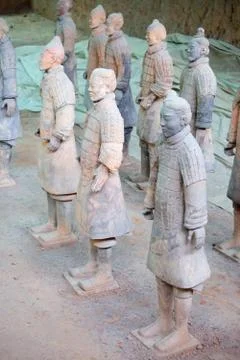 Terracotta army Stock Photos