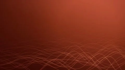 Terracotta colored waves ripple in a seamless loop Stock Footage 341666151