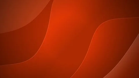 Terracotta liquid wave shapes flow in a seamless loop Stock Footage 341491990