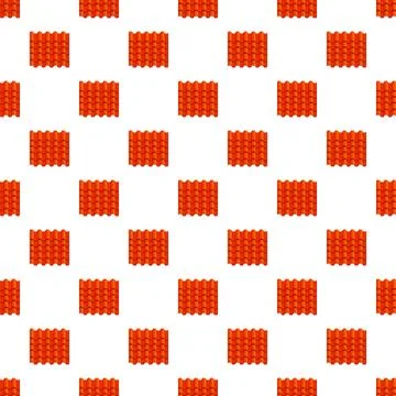 Terracotta roof tile pattern creating building material background Ilustración de archivo