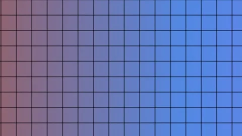Terracotta to Sky Blue Gradient Grid Moving - Non-Looping Abstract Background Stock Footage 317688130