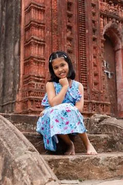 Terracotta temple of West Bengal Stock Photos