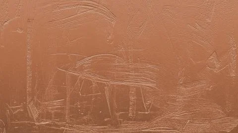 Terracotta textured background with abstract pattern Stock Illustration