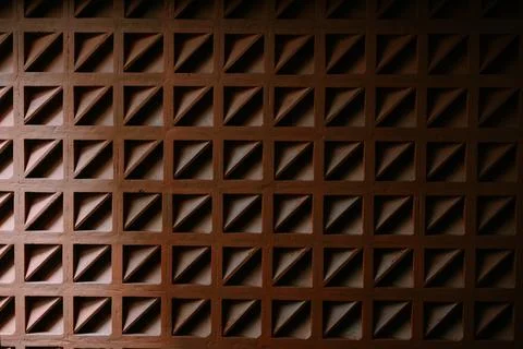 Terracotta Tile Pattern Stock Photos